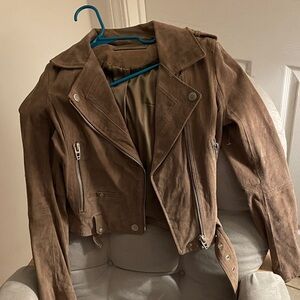 Blank NYC Brown Leather Jacket